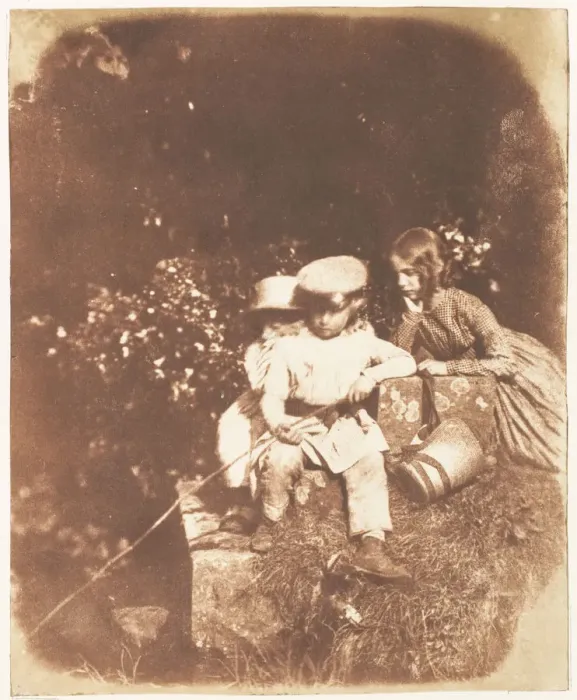 Framed Print : Finlay Children, 1843-47. Creators: David Octavius Hill, Robert Adamson Framed Print : Finlay Children, 1843-47. Creators: David Octavius Hill, Robert Adamson