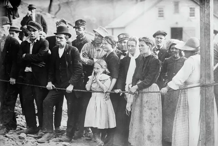 Framed Print : Finleyville - at mouth of mine, 1913. Creator: Bain News Service Framed Print : Finleyville - at mouth of mine, 1913. Creator: Bain News Service