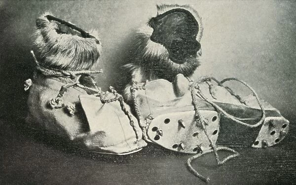 Finnesko with Crampons, c1910–1913, (1913). Artist: Herbert Ponting
