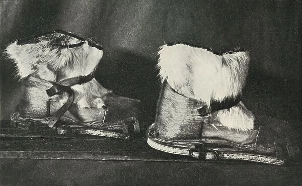 Finnesko Fitted with the Ski-Shoes Shown Above, c1910–1913, (1913). Artist