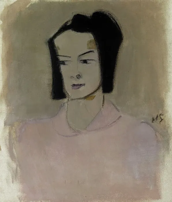 Framed Print : Finnish Nurse III (Ester Räihä), 1943. Creator: Helene Schjerfbeck Framed Print : Finnish Nurse III (Ester Räihä), 1943. Creator: Helene Schjerfbeck
