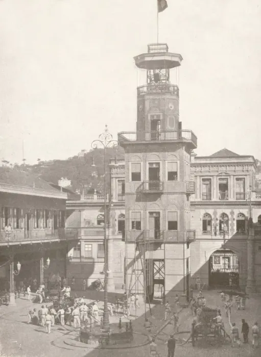 Framed Print : The Fire Brigade Head-quartes, 1914