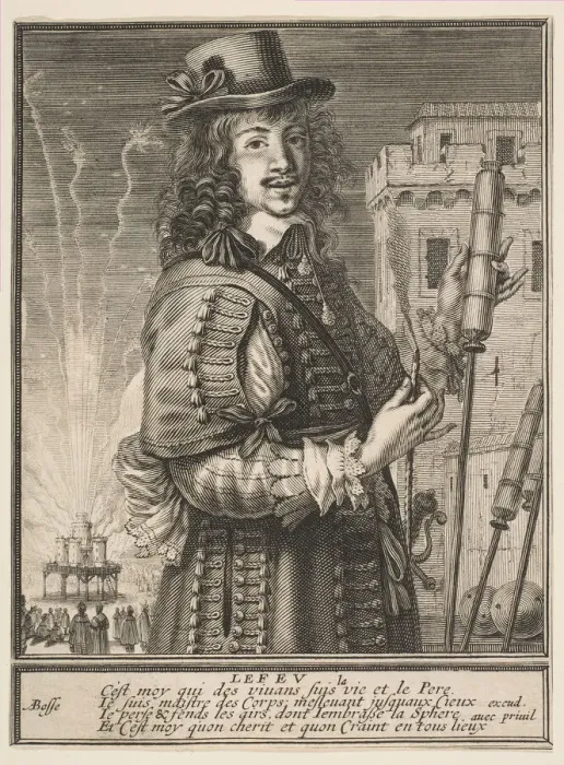 Framed Print : Fire, ca. 1630. Creator: Abraham Bosse Framed Print : Fire, ca. 1630. Creator: Abraham Bosse