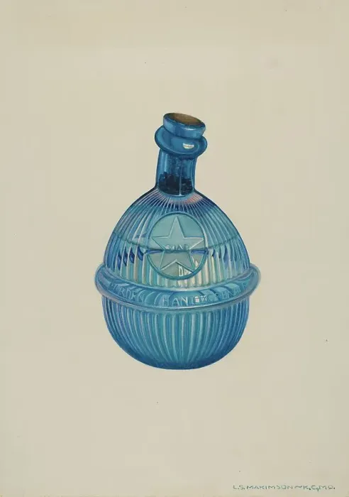 Framed Print : Fire Extinguisher, c. 1940. Creator: Loraine Makimson Framed Print : Fire Extinguisher, c. 1940. Creator: Loraine Makimson