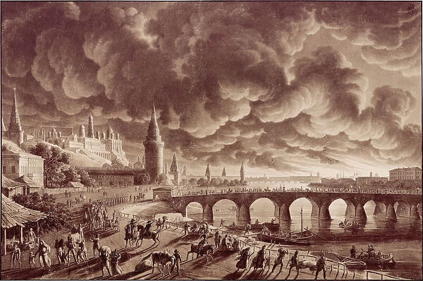 The Fire of Moscow, 1812, 1813