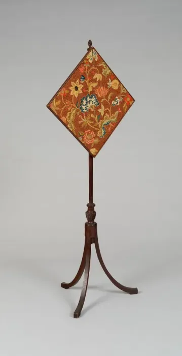 Framed Print : Fire Screen, 1790 / 1812. Creator: Unknown Framed Print : Fire Screen, 1790 / 1812. Creator: Unknown