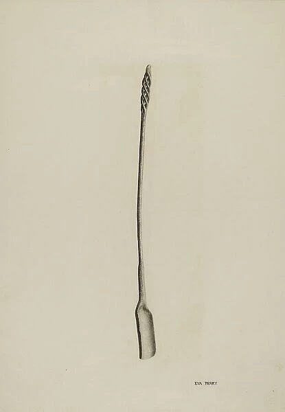 Fire Shovel, c. 1941. Creator: Eva Perry