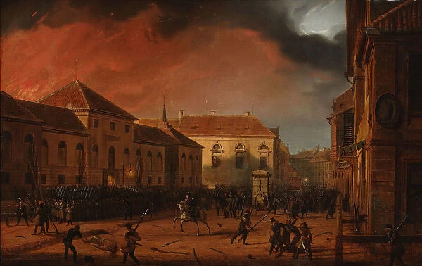 Fire of the Warsaw Arsenal, 1831
