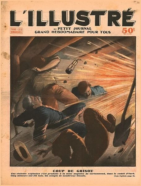 Firedamp explosion, 1932. Creator: Unknown
