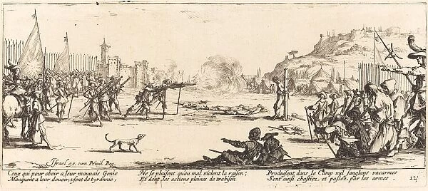 The Firing Squad, c. 1633. Creator: Jacques Callot