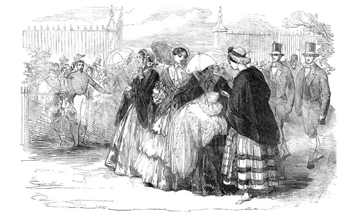 Framed Print : First Appearance of the Imperial Prince in Public, 1856. Creator: Unknown Framed Print : First Appearance of the Imperial Prince in Public, 1856. Creator: Unknown