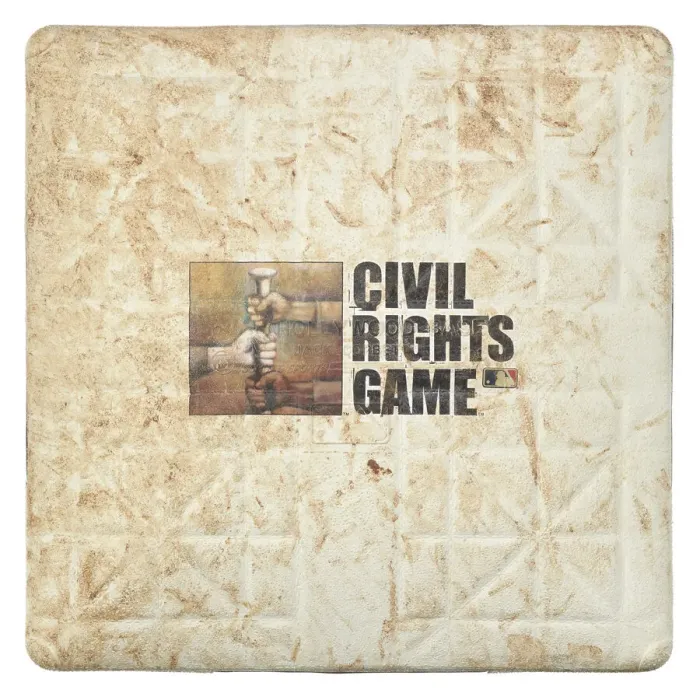 Framed Print : First base used in Inaugural Civil Rights Game, 2006; used 2007. Creator: Unknown Framed Print : First base used in Inaugural Civil Rights Game, 2006; used 2007. Creator: Unknown