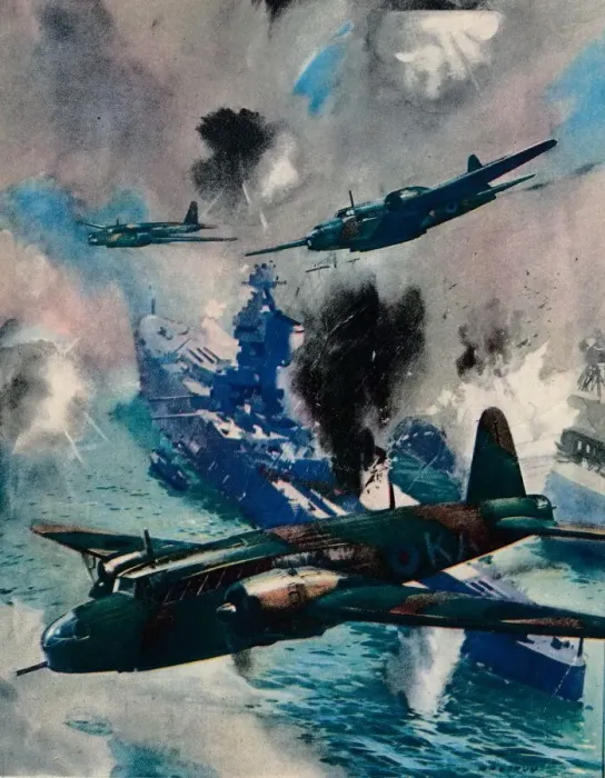 Framed Print : The first British air aggressive action of the war, the raid on Kiel, 1940 Framed Print : The first British air aggressive action of the war, the raid on Kiel, 1940