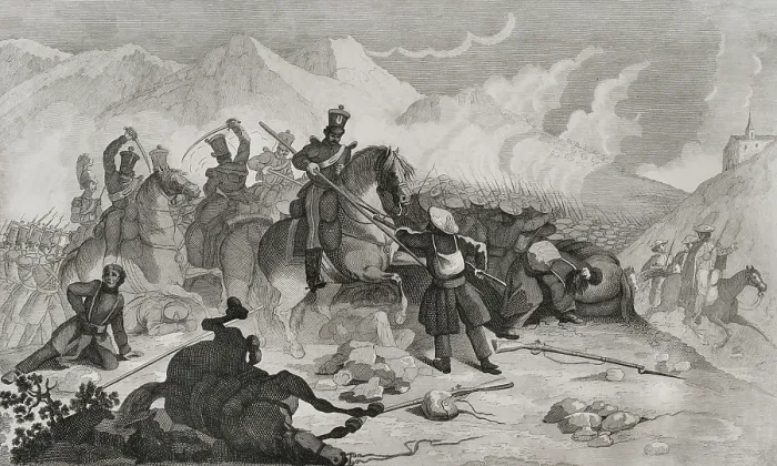 Framed Print : First Carlist War, (1833-1840): Northern Front, 1842. Creator: Pedro Celestino Mare Framed Print : First Carlist War, (1833-1840): Northern Front, 1842. Creator: Pedro Celestino Mare