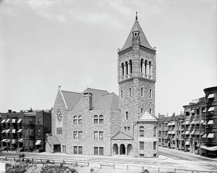 Framed Print : First Church of Christ Scientist, Boston, c1900. Creator: Unknown Framed Print : First Church of Christ Scientist, Boston, c1900. Creator: Unknown