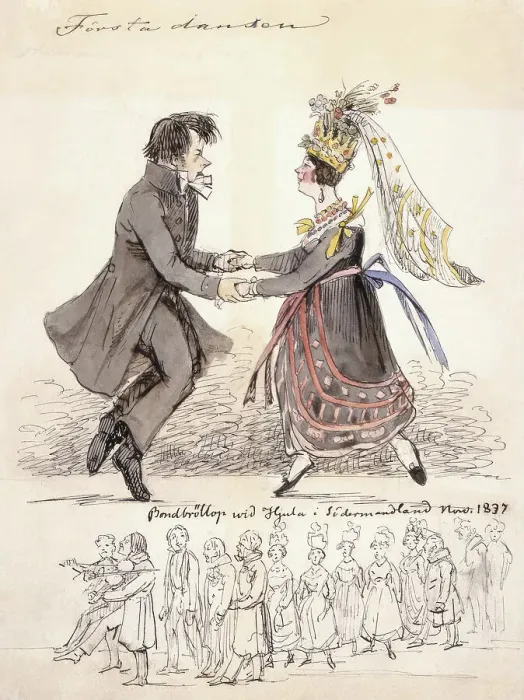 Framed Print : First Dance'. Farmer wedding at Hjula in Södermanland Nov. 1837, 1837. Creator: Fritz von Dardel. First Dance'. Farmer wedding at Hjula in Södermanland Nov. 1837, 1837. Creator: Fritz von Dardel Framed Print : First Dance'. Farmer wedding at Hjula in Södermanland Nov. 1837, 1837. Creator: Fritz von Dardel. First Dance'. Farmer wedding at Hjula in Södermanland Nov. 1837, 1837. Creator: Fritz von Dardel