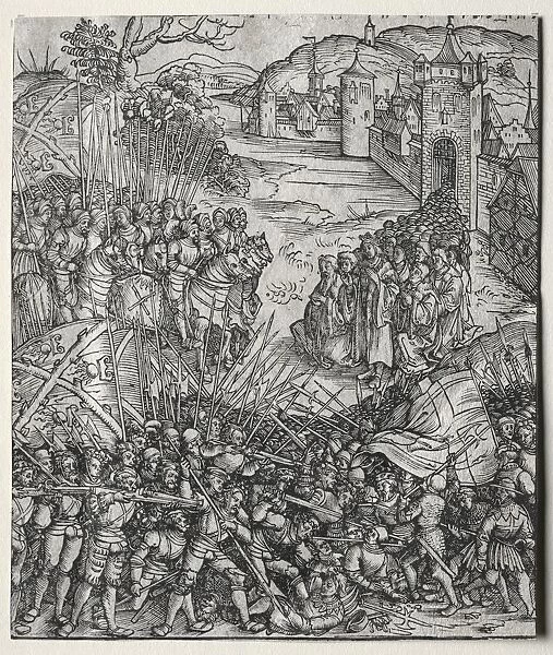 First Flemish Rebellion, 1512-1515. Creator: Wolf Traut (German, c. 1486-1520)