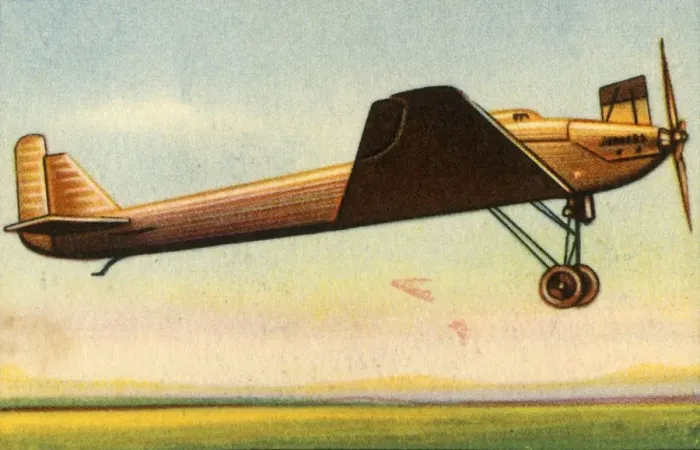Framed Print : First flight of the Junkers Ju 49 plane, 2 October 1931, (1932). Creator: Unknown Framed Print : First flight of the Junkers Ju 49 plane, 2 October 1931, (1932). Creator: Unknown