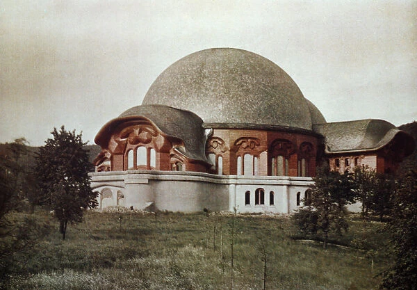 First Goetheanum, front (south) view, Dornach, Switzerland, 1922