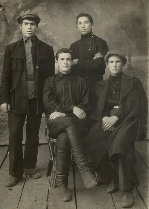 Framed Print : The first graduates of the Berdsk vocational school, 1926-1929. Creator: Unknown Framed Print : The first graduates of the Berdsk vocational school, 1926-1929. Creator: Unknown