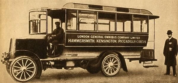 First L. G. O. C. Motor Bus, 1904, (1933). Creator: Unknown