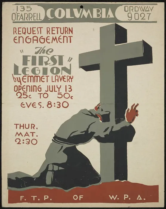 Framed Print : The First Legion, [193-]. Creator: Unknown