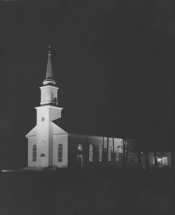 Framed Print : First Methodist Church, Elkin, North Carolina, 1960. Creator: Gottscho-Schleisner, Inc