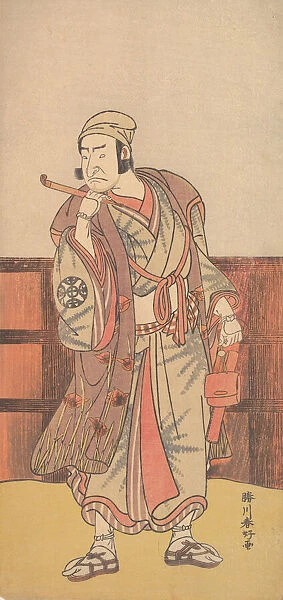 The First Nakamura Nakazo in the role of Shimada no Hachizo, 4th month, 1783