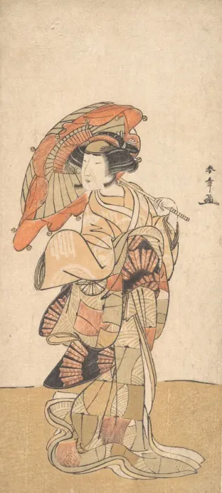 Framed Print : The First Nakamura Tomijuro as a Woman Dancer, dated October or November 1778. Creator: Shunsho Framed Print : The First Nakamura Tomijuro as a Woman Dancer, dated October or November 1778. Creator: Shunsho