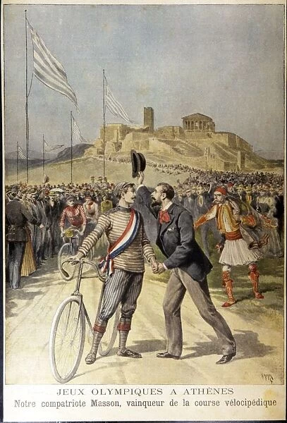 First Olympic Games of the modern era in Athens in 1896, the French Masson was the