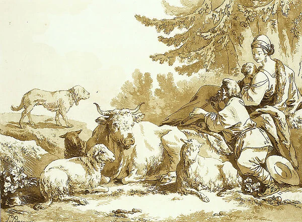 First Pastoral, 1769. Creator: Jean Baptiste Le Prince