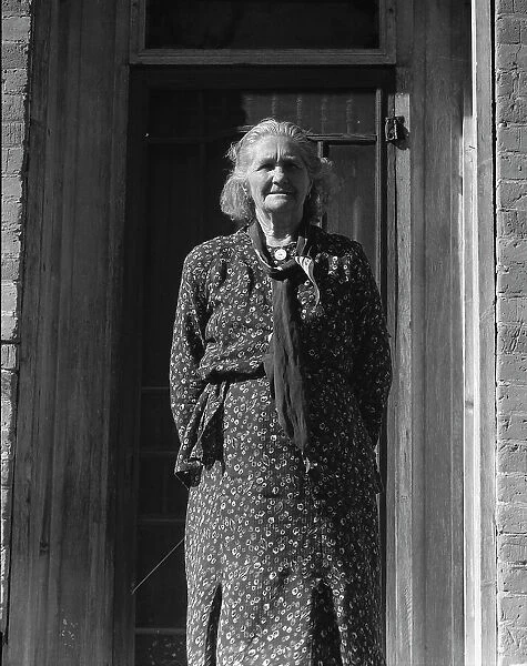 First schoolteacher of Escalante, Utah - Eighty-five years old, 1936. Creator: Dorothea Lange