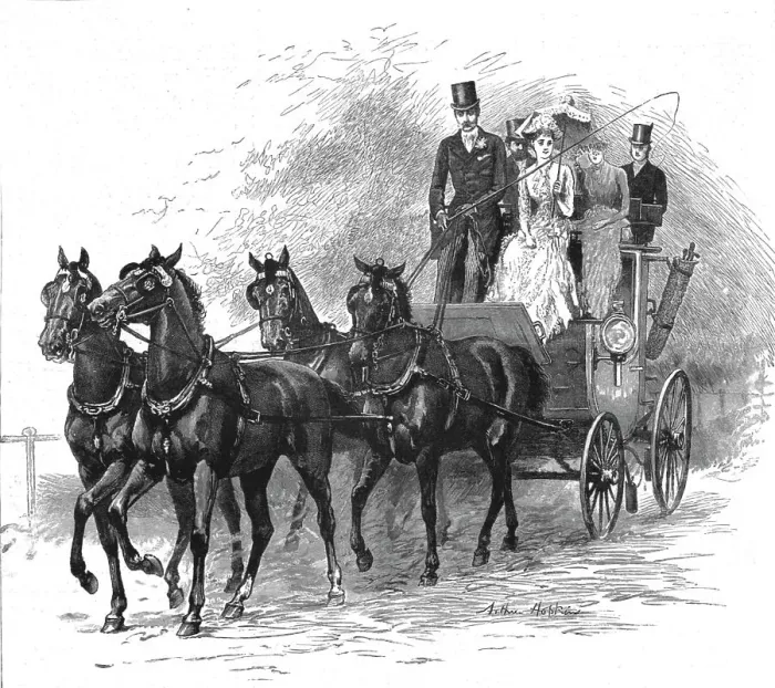 Framed Print : My First Season'; A Drive to Hurlingham, I had a box seat next to Sir Guy who is very proud of his Creator: Arthur Hopkins Framed Print : My First Season'; A Drive to Hurlingham, I had a box seat next to Sir Guy who is very proud of his Creator: Arthur Hopkins