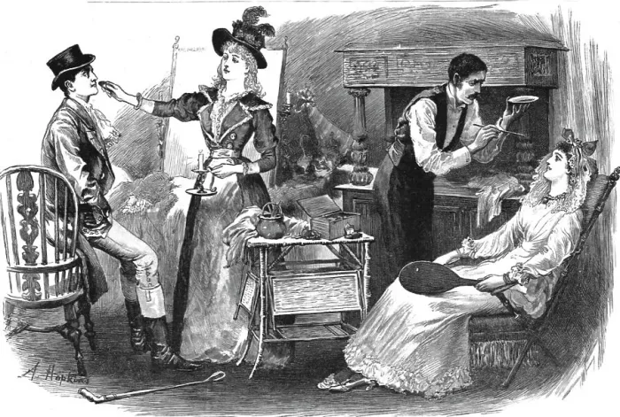 Framed Print : My First Season'; The Green Room, 1890. Creator: Arthur Hopkins Framed Print : My First Season'; The Green Room, 1890. Creator: Arthur Hopkins