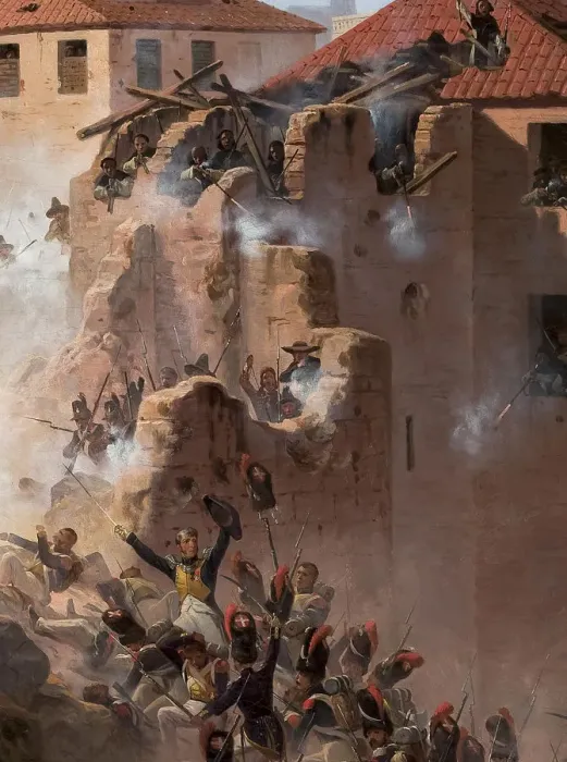 Framed Print : The First Siege of Zaragoza (Detail) Framed Print : The First Siege of Zaragoza (Detail)