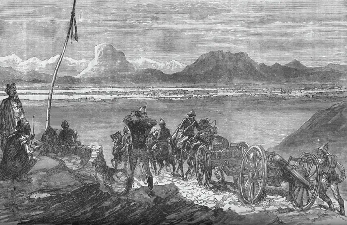 Framed Print : First Sight of Candahar, c1880 Framed Print : First Sight of Candahar, c1880