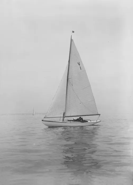 Framed Print : The first Solent Sunbeam Dainty (V1), 1925. Creator: Kirk & Sons of Cowes Framed Print : The first Solent Sunbeam Dainty (V1), 1925. Creator: Kirk & Sons of Cowes