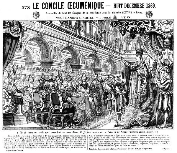 The First Vatican Council, Rome, 8 December 1869
