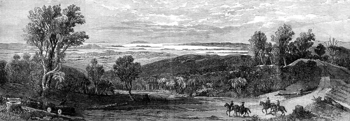 Framed Print : The Firth of the Thames, Waitemata, and Tamaki, and Gulf of Hauraki, Auckland, New Zealand... 1862. Creator: Unknown Framed Print : The Firth of the Thames, Waitemata, and Tamaki, and Gulf of Hauraki, Auckland, New Zealand... 1862. Creator: Unknown