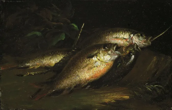 Framed Print : Fish, 1842. Creator: Shepard Alonzo Mount Framed Print : Fish, 1842. Creator: Shepard Alonzo Mount