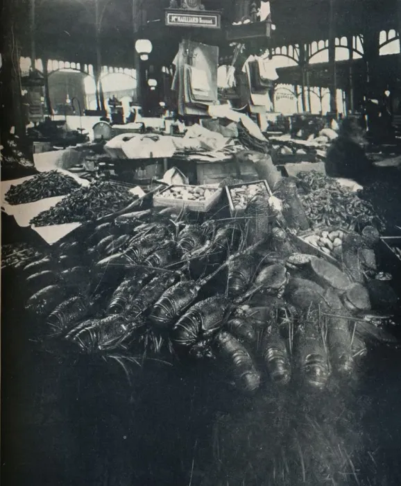 Framed Print : Fish Market, c1877-1927, (1929). Artist: Eugene Atget Framed Print : Fish Market, c1877-1927, (1929). Artist: Eugene Atget