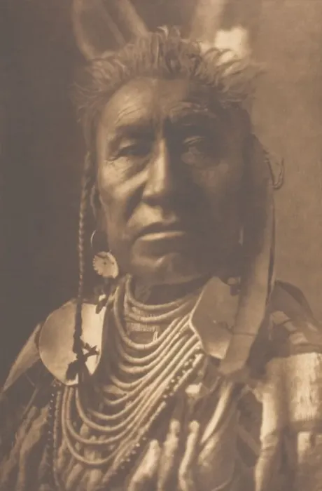 Framed Print : Fish Shows - Apsaroke, 1908. Creator: Edward Sheriff Curtis Framed Print : Fish Shows - Apsaroke, 1908. Creator: Edward Sheriff Curtis