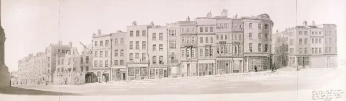Framed Print : Fish Street Hill, London Framed Print : Fish Street Hill, London
