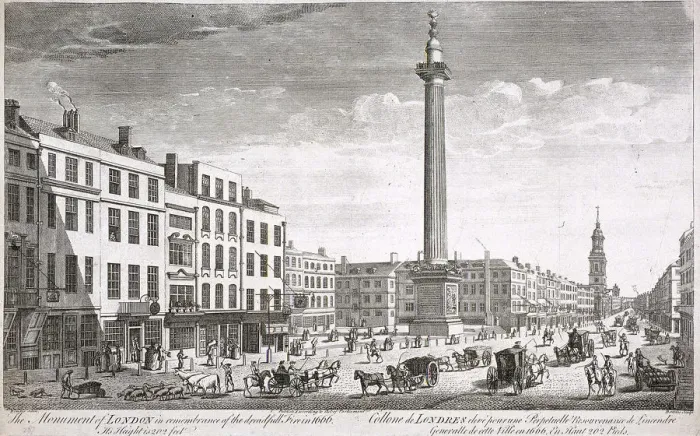 Framed Print : Fish Street Hill, London, c1750. Artist: Thomas Bowles Framed Print : Fish Street Hill, London, c1750. Artist: Thomas Bowles