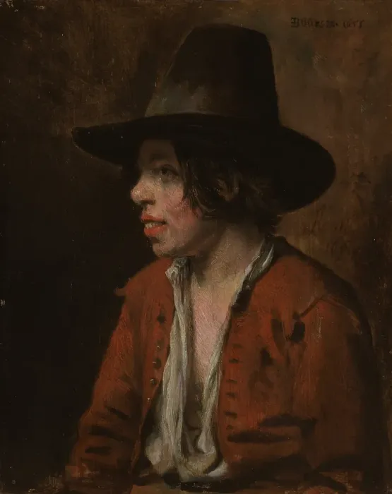 Framed Print : Fisher Boy, 1655. Creator: Esaias Boursse Framed Print : Fisher Boy, 1655. Creator: Esaias Boursse