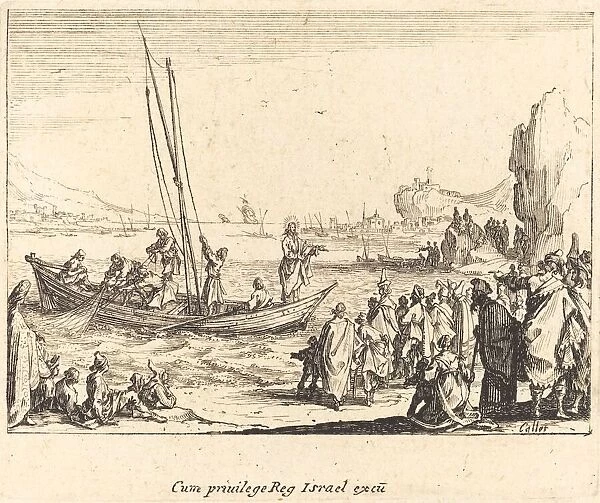 Fisher of Men, 1635. Creator: Jacques Callot