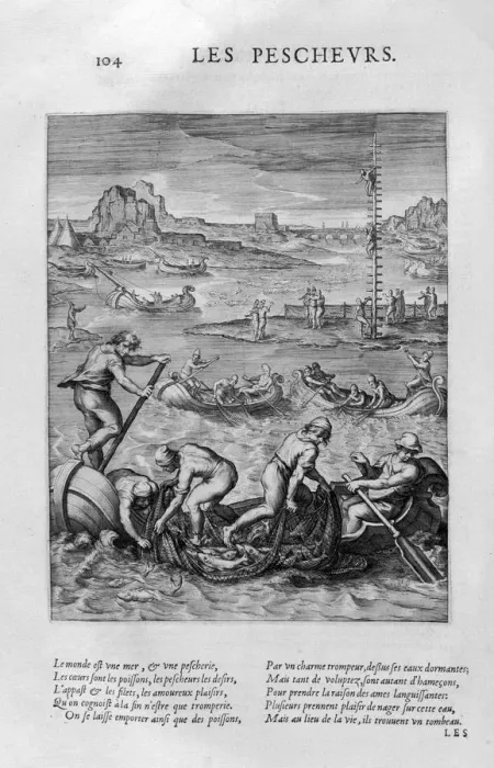 Framed Print : The Fisherman, 1615. Artist: Leonard Gaultier Framed Print : The Fisherman, 1615. Artist: Leonard Gaultier