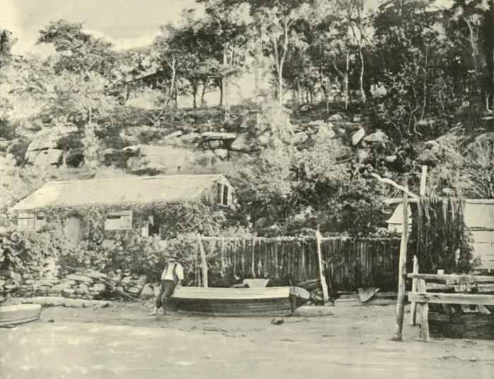 Framed Print : Fishermans Hut, Como. 1901. Creator: Unknown Framed Print : Fishermans Hut, Como. 1901. Creator: Unknown