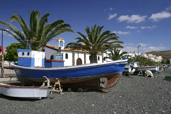 Fishing Boats, La Lajita, Fuerteventura, Canary Islands