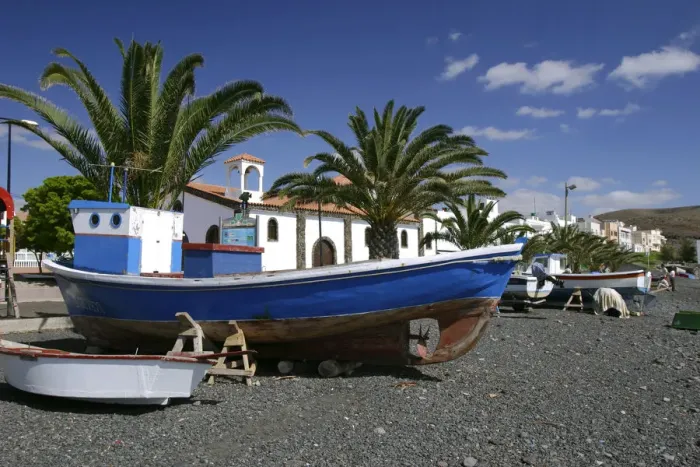 Framed Print : Fishing Boats, La Lajita, Fuerteventura, Canary Islands Framed Print : Fishing Boats, La Lajita, Fuerteventura, Canary Islands